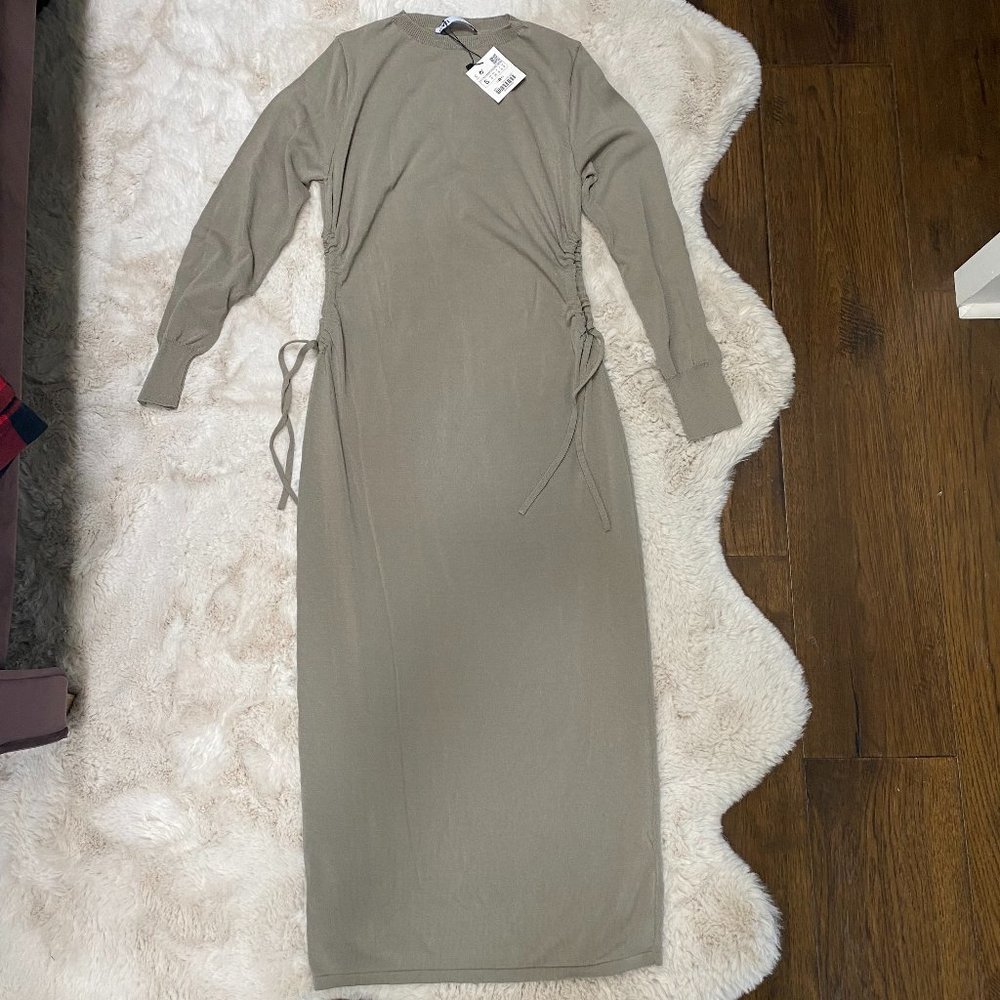 zara knit dress